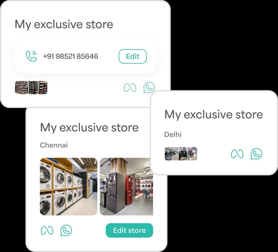 Centralized access to stores