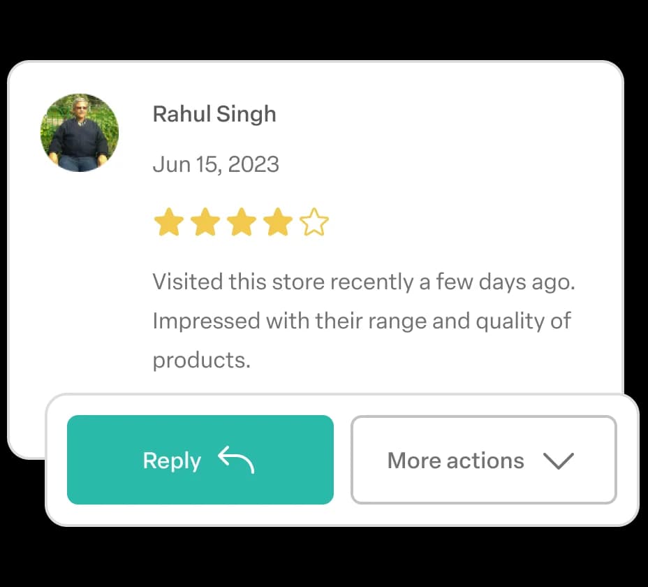 Reviews and ratings